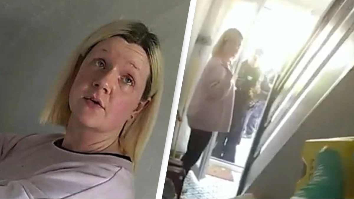 Daughter's chilling reaction caught on police bodycam as she's arrested for murdering her parents and hiding their bodies