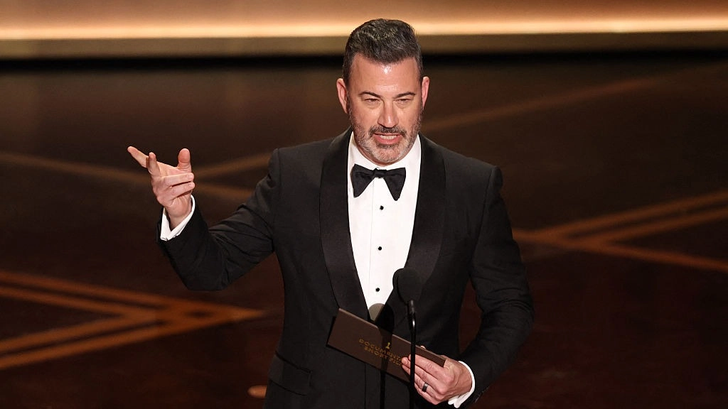 Jimmy Kimmel takes aim at Melania Trump at the Oscars with brutal dig