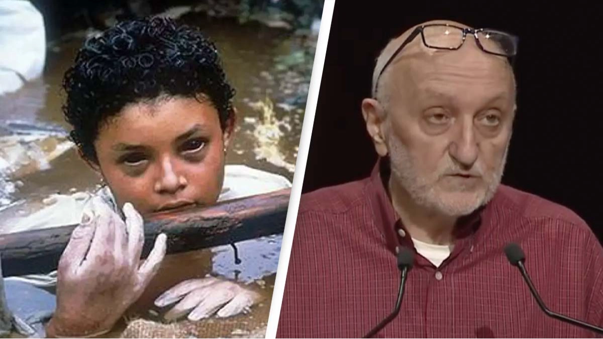 Photographer who took tragic photo of girl moments before she died trapped in volcanic mudflow spoke out 35 years after taking it