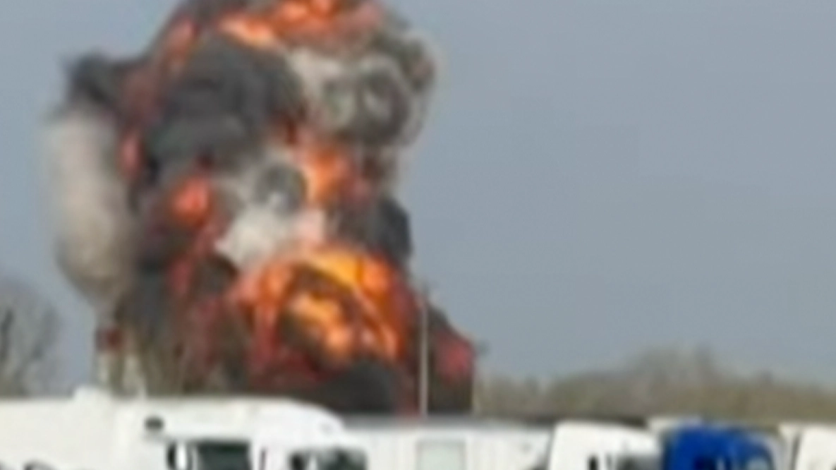 Terrifying moment French Alpha Jets collide during training as air force releases statement