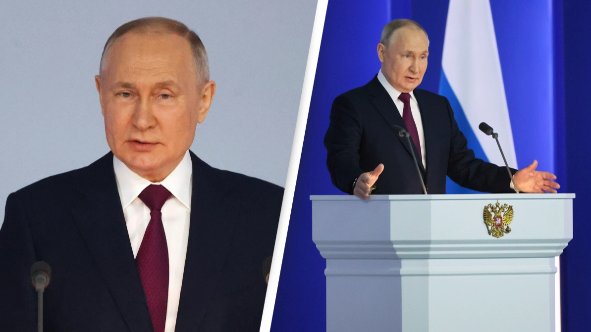 Vladimir Putin says pedophilia is normal in the West on one year anniversary of Ukraine invasion