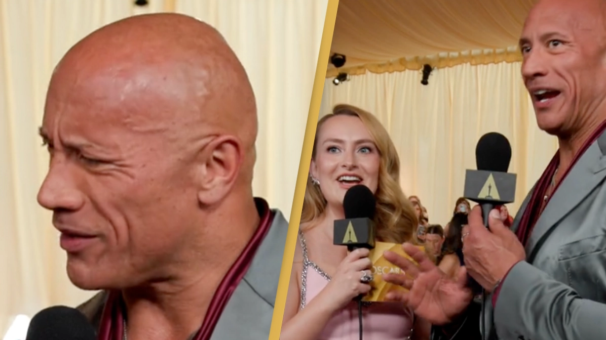 The Rock's bizarre 'no-lose' clause in contract may explain extremely awkward interview moment