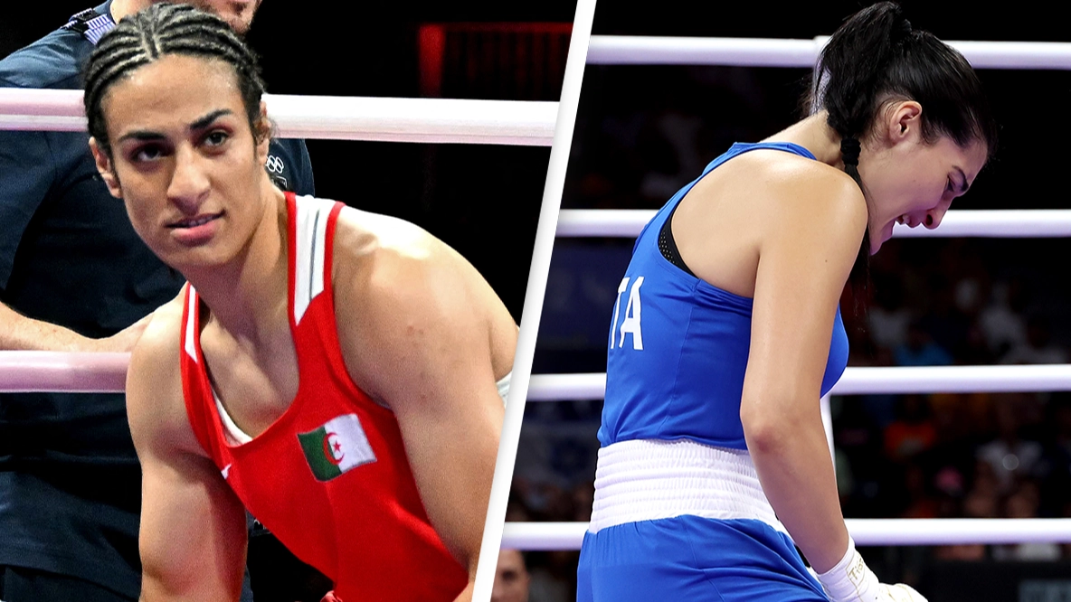 Reason why Olympic boxer is allowed to compete after failing gender eligibility test as opponent walks out of fight after just 46 seconds