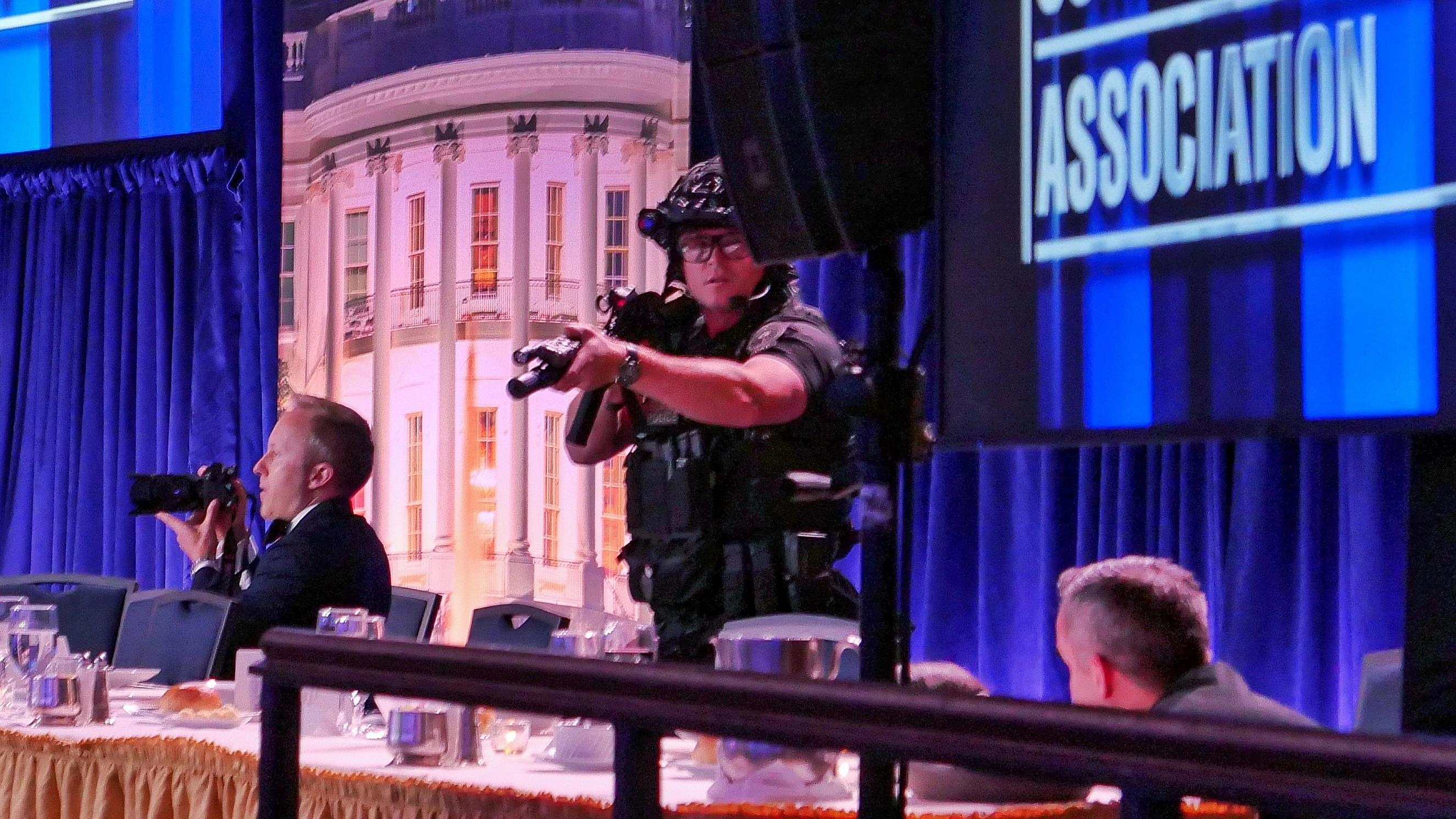 Trump 'honored' to have been present at Correspondents' Dinner shooting attempt