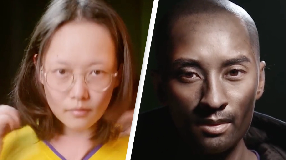 Woman accused of blackface after 'recreating' herself as Kobe Bryant