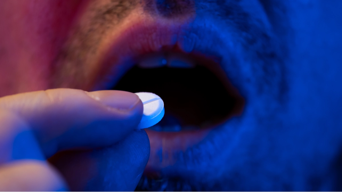 Former drug addict reveals the 'irreversible' effect it had on his body while issuing warning to others