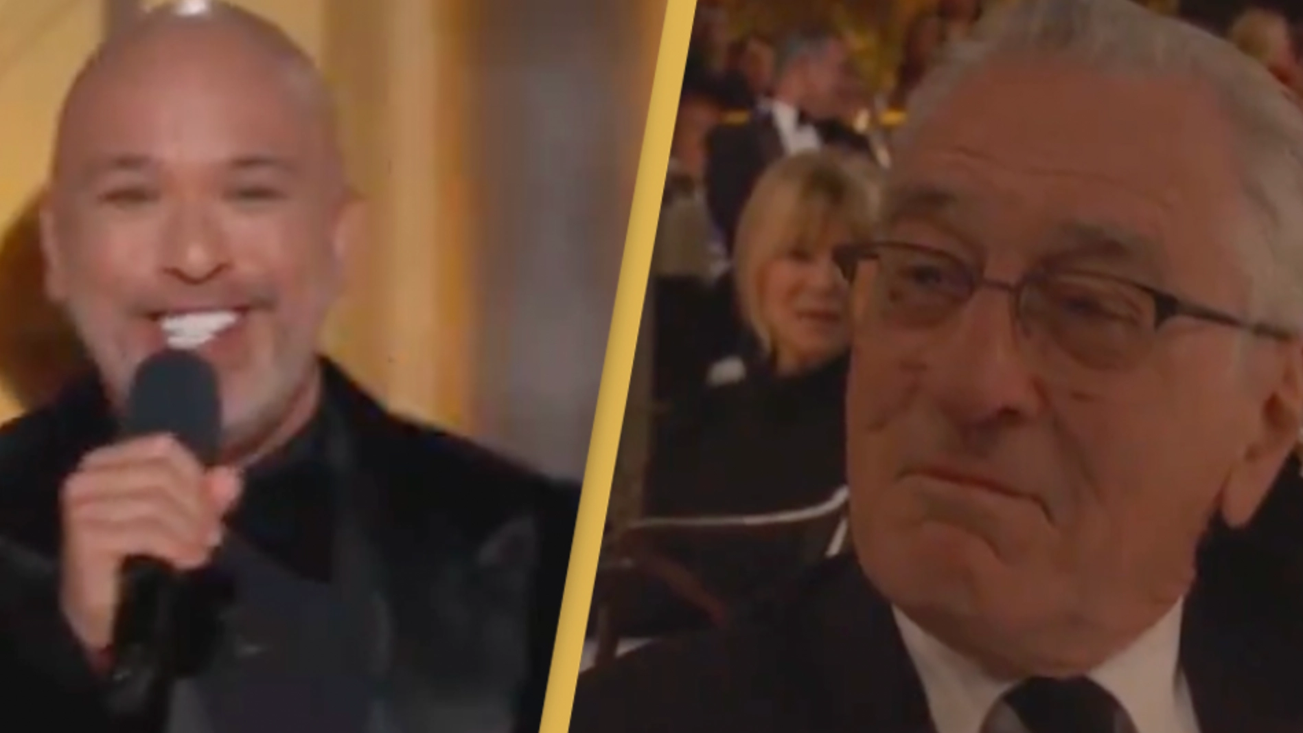 Fans defend Robert De Niro after Golden Globes host Jo Koy takes aim at him becoming a father again aged 80