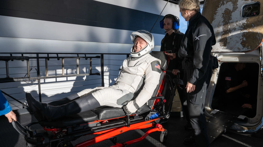 Daughter of NASA astronaut 'stranded' in space for nine months shares update on how he’s adjusting after returning to Earth