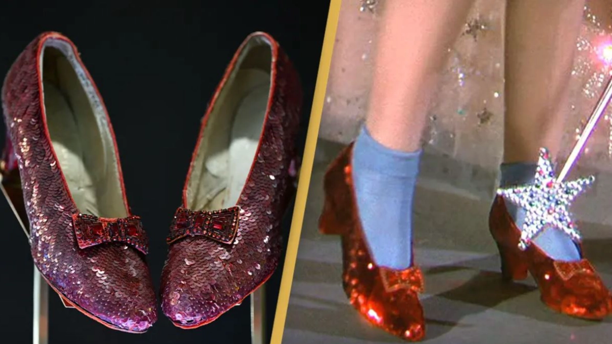 Famous ruby slippers from The Wizard of Oz become most valuable memorabilia ever sold as jaw-dropping price revealed