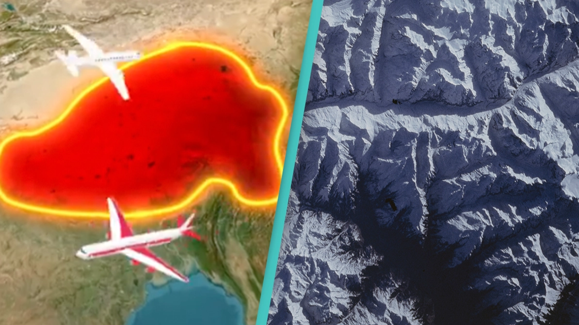 Scary reason why every plane in the world avoids flying over this zone