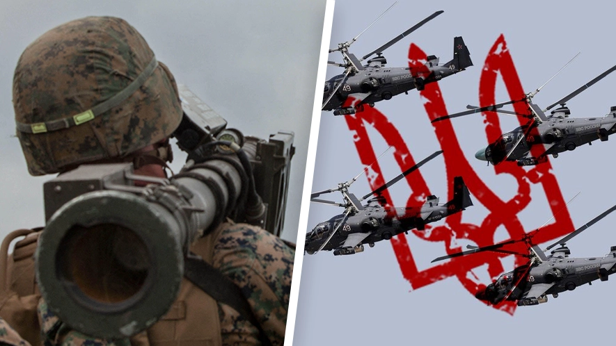 Ukraine says it shot down four Russian attack helicopters in less than 20 minutes
