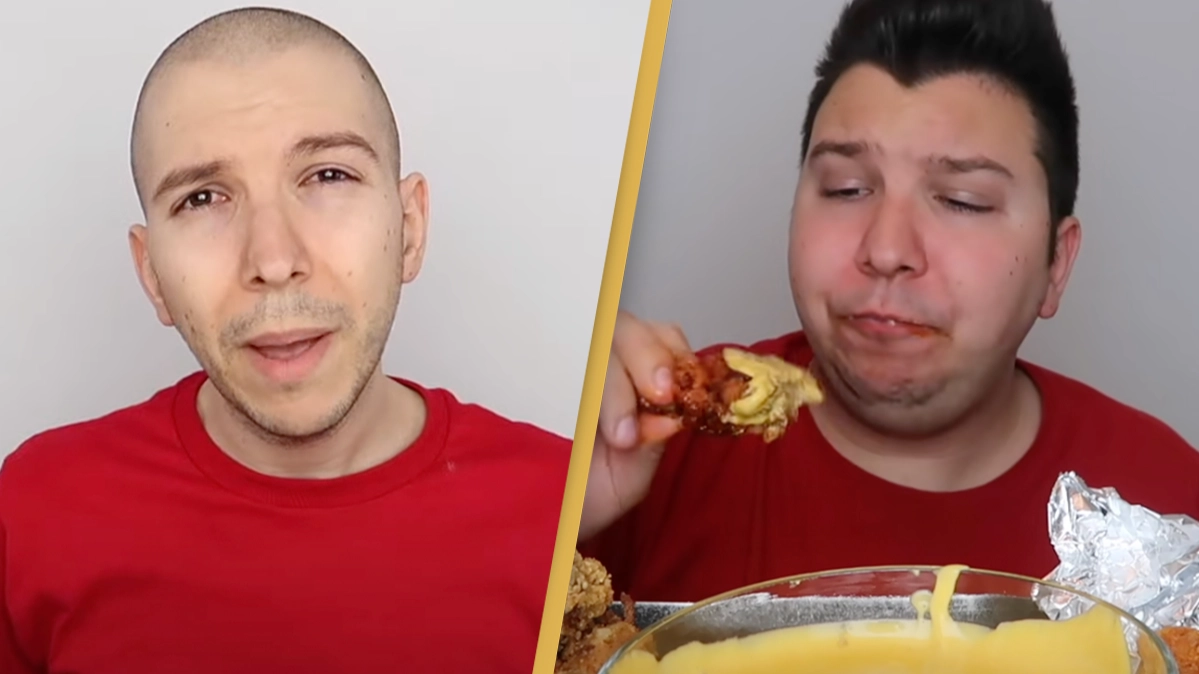 YouTuber Nikocado Avocado showcases 250lb weight loss after trolls labeled him 'sick and irrelevant'