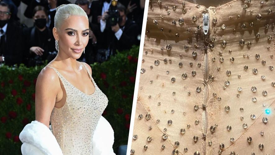 Kim Kardashian Gets Roasted After Collector Reveals State Of Marilyn Monroe Dress