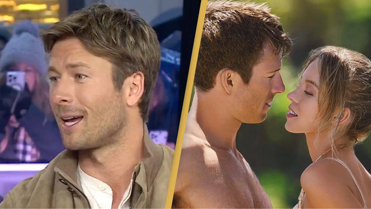 Glen Powell ‘almost died’ filming Anyone But You x-rated scene with Sydney Sweeney