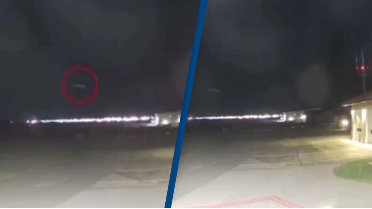 Mysterious flash and sonic boom 'too horizontal' to be a meteor leaves experts baffled