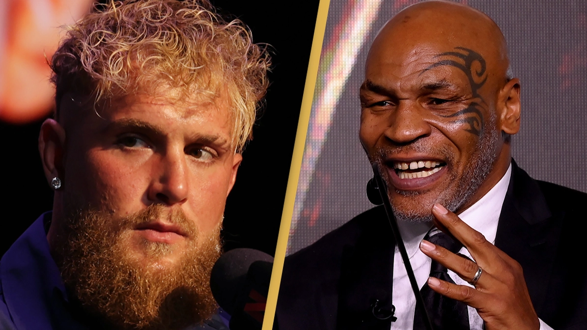Jake Paul trolled for bizarre and 'disrespectful' way he acted during face off with Mike Tyson