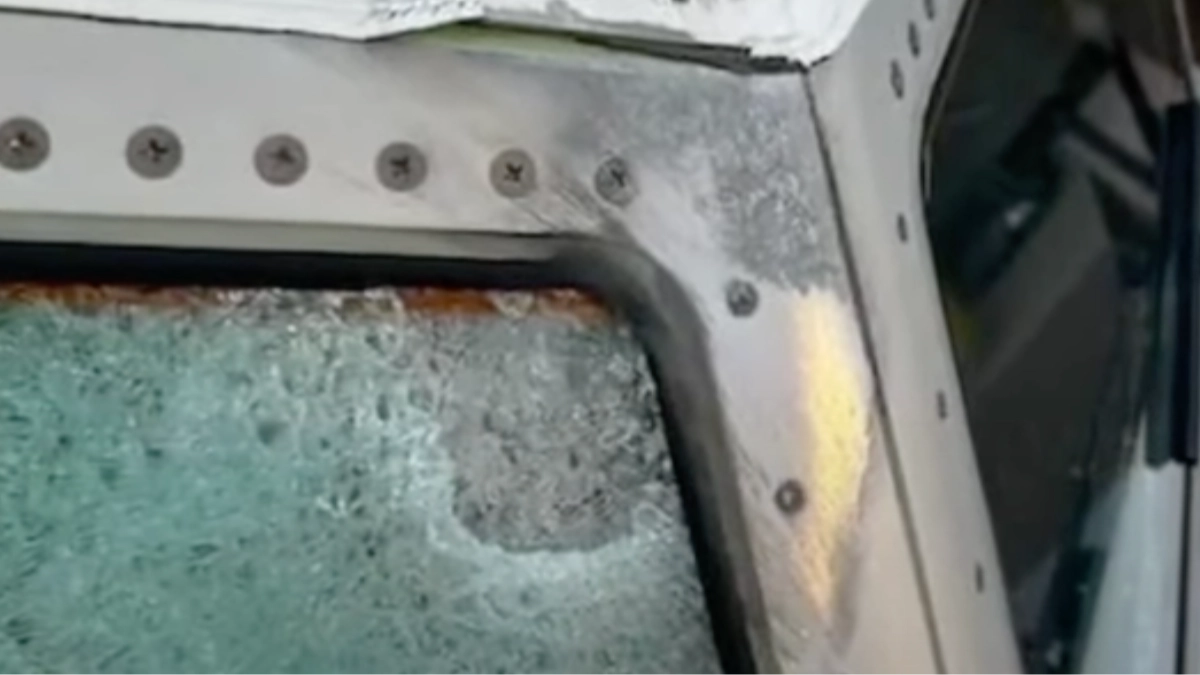 United Airlines pilot injured after ‘mystery object’ shatters windshield mid-air