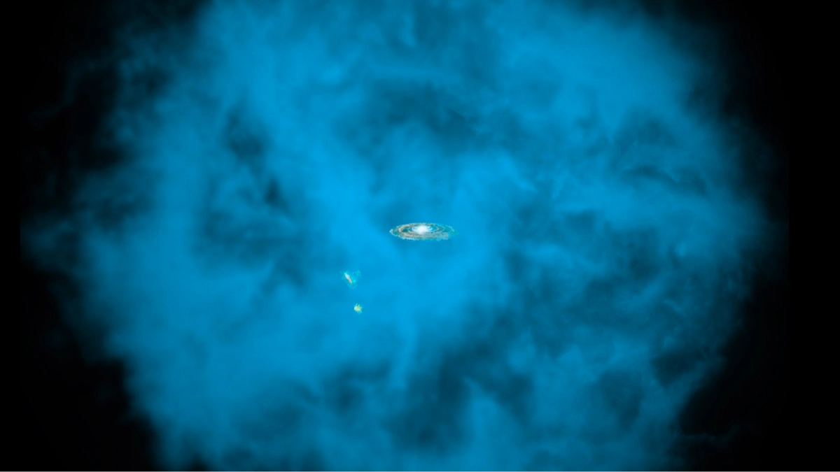 Astronomers discover half of the universe's hydrogen gas that's been unaccounted for since the Big Bang 13,800,000,000 years ago