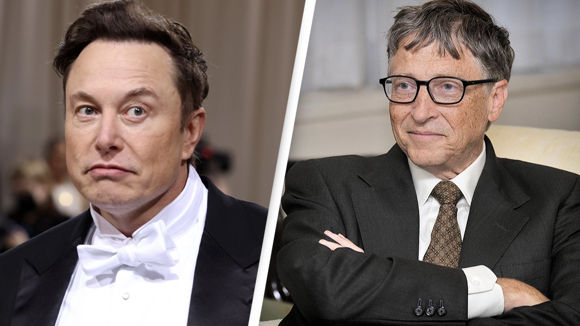 Elon Musk Reignites His Feud With Bill Gates