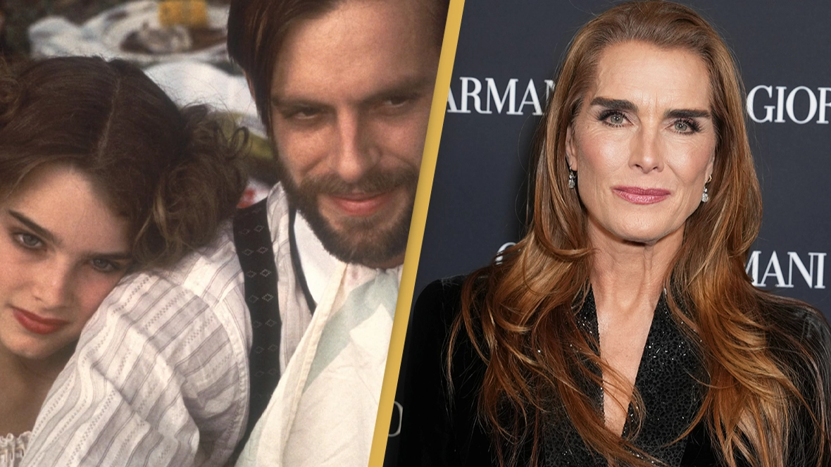 Brooke Shields' co-star speaks out about controversial on-screen kiss when he was 27 and she was just 11