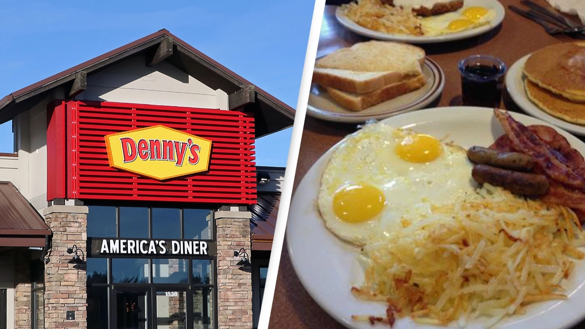 Diners outraged after seeing how much Denny's breakfast platter has risen in price