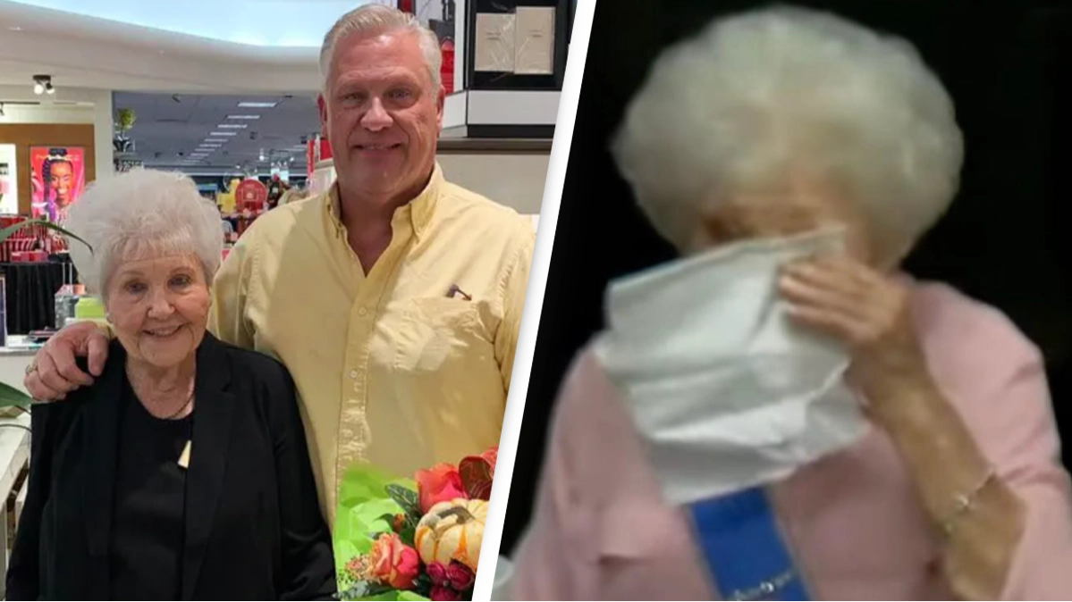 Woman, 90, who hasn't missed a day of work in 74 years finally retires