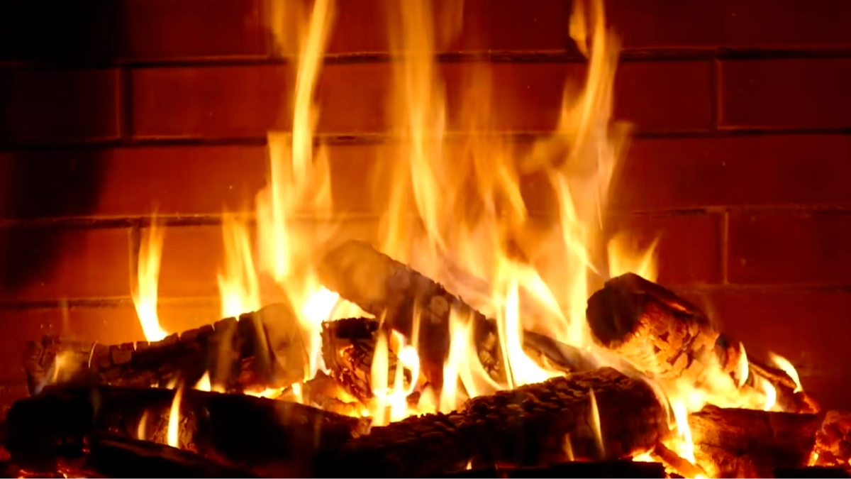 People shocked after finding out how much money is made from one 'fireplace' video claiming YouTuber is 'set for life'