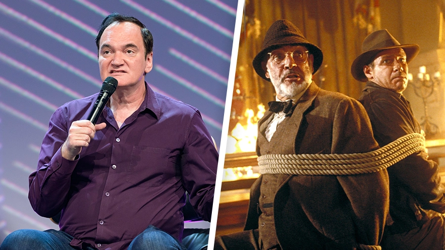 Quentin Tarantino reckons Indiana Jones and the Kingdom of the Crystal Skull is better than The Last Crusade