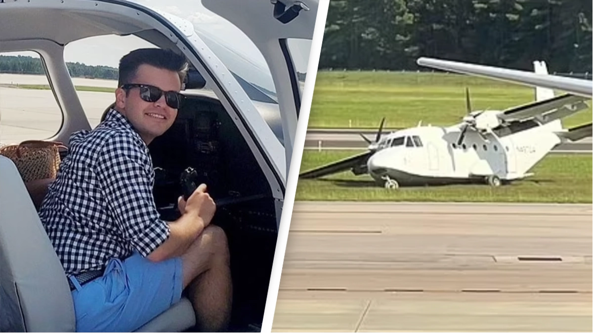 Chilling moment pilot calls 911 mid-flight after his co-pilot jumped out of plane to his death