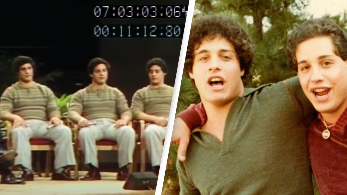 Identical triplet brothers separated at birth in ‘cruel’ experiment only reunited after chance encounter