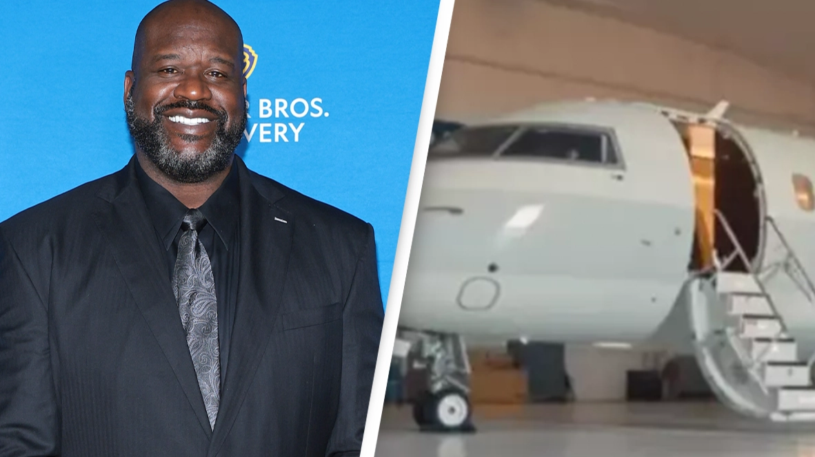 Shaquille O'Neal's maintenance bill on $27,000,000 'Dunkman' private jet is leaving people stunned