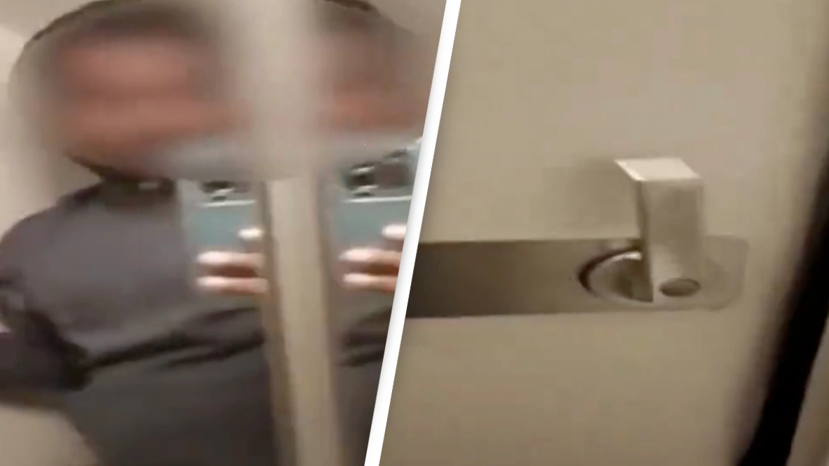 Passenger who spent entire flight trapped in plane's bathroom claims he was ‘injured’ during landing