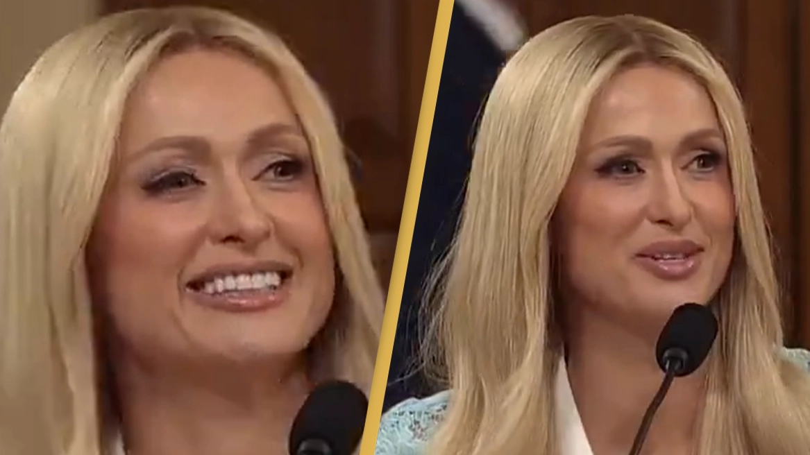 Paris Hilton leaves people baffled as she switches to 'real voice' mid-sentence