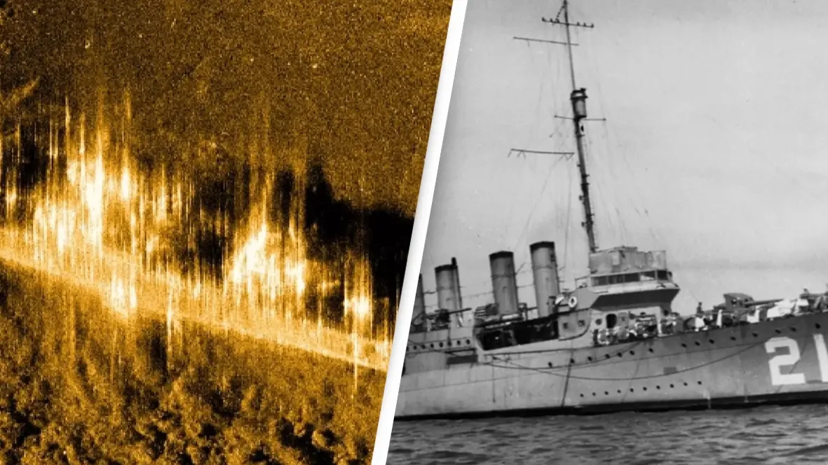 Sunken WWII warship that was submerged with more than 200 servicemen found after 81 years