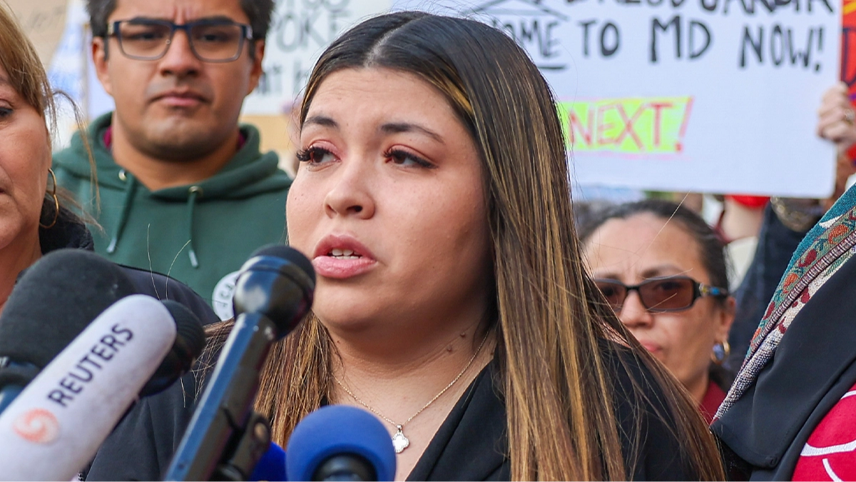 'Terrified' wife of man deported to 'world's worst prison' speaks out after government leaks home address to millions of people