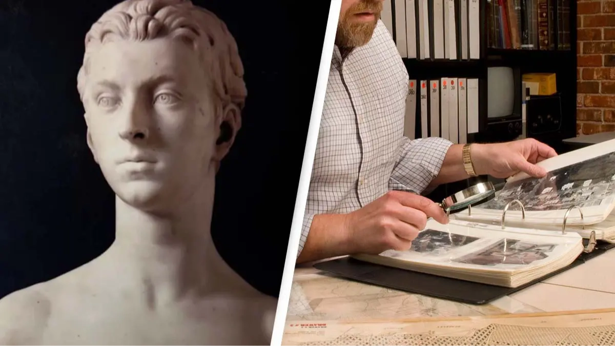 Marble bust bought for $6 and used as a doorstop could sell for $3,200,000 after experts discovered its history