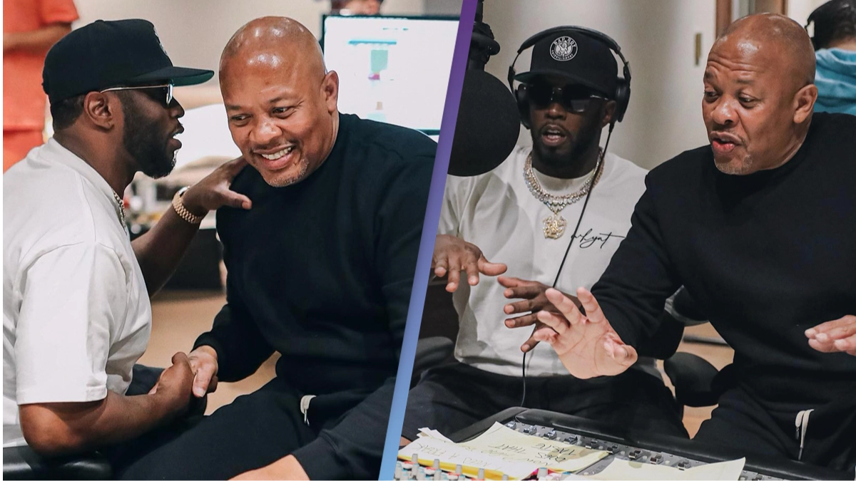 Diddy and Dr Dre have teamed up to make music for first time in history