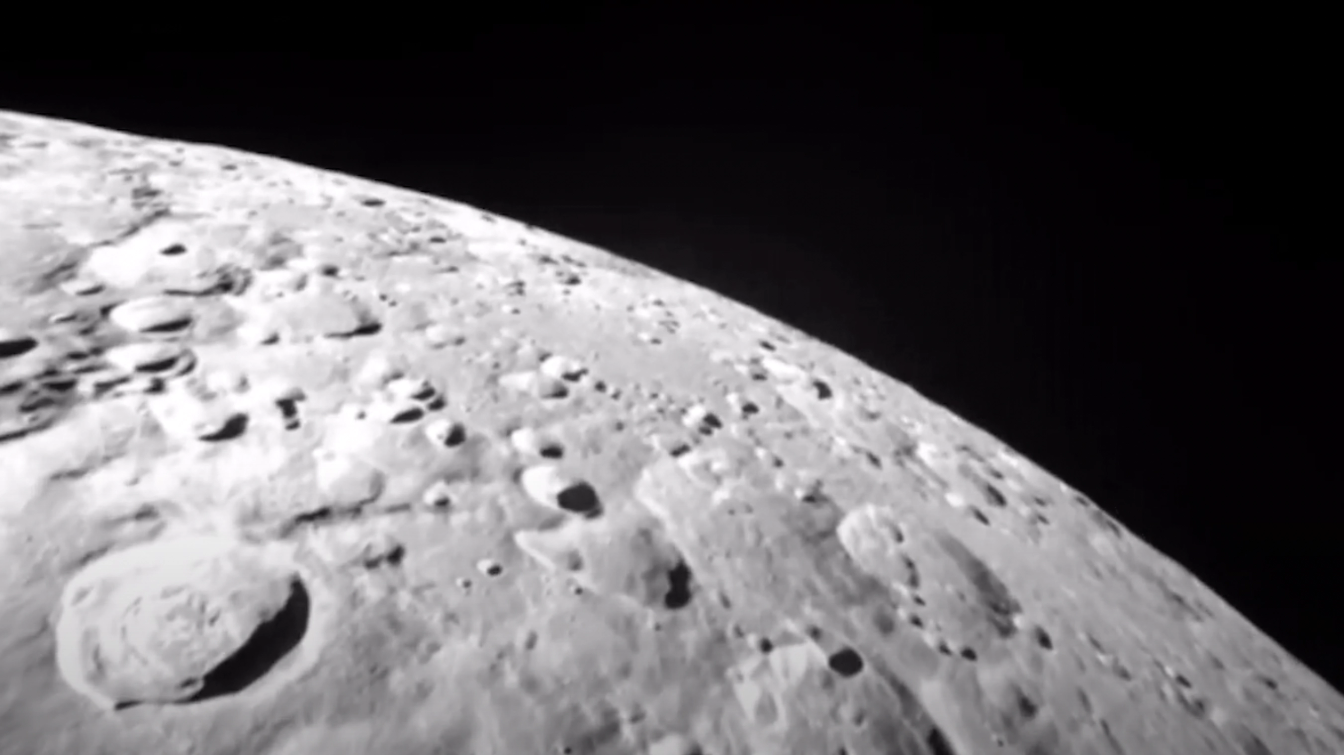Private spacecraft on important mission sends back rare footage of the far side of the Moon