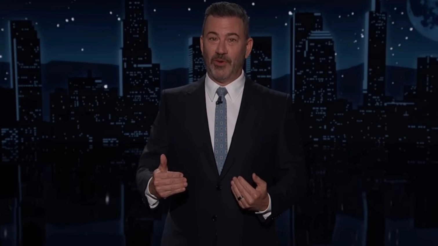 Jimmy Kimmel calls out Donald Trump for cracking joke about his own death