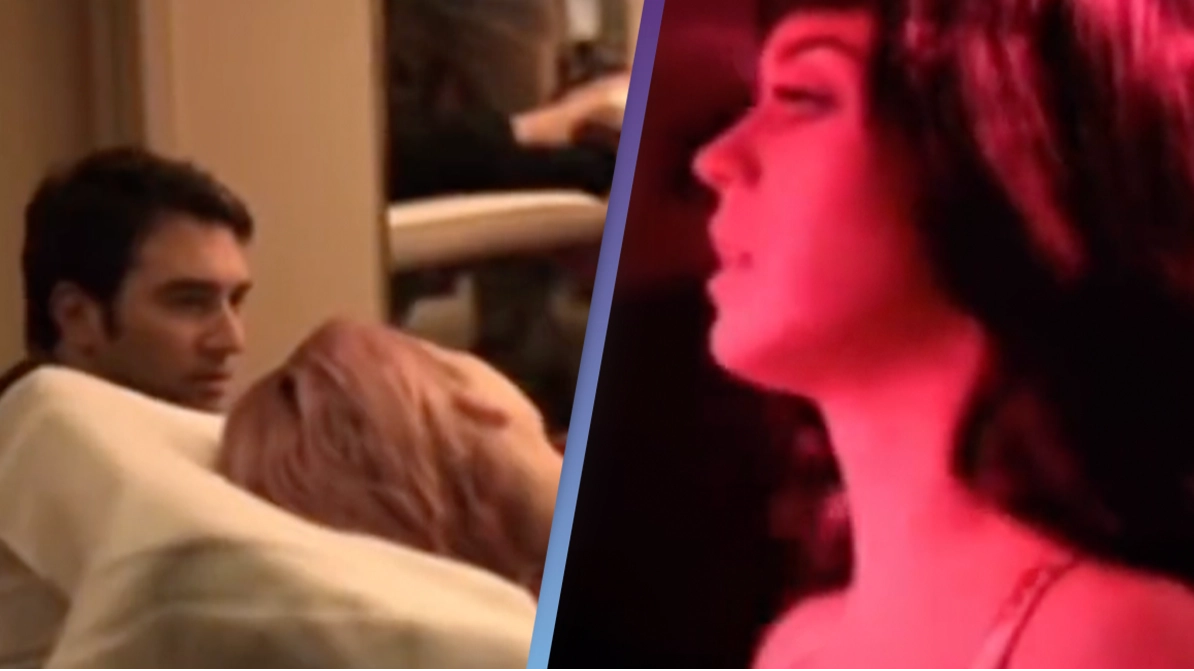 Footage shows moment Katy Perry found out Russell Brand dumped her via text just before she went on stage