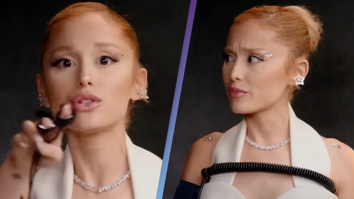 Ariana Grande asked if she's had plastic surgery while taking lie detector test