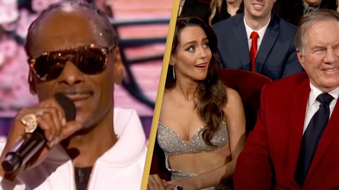 Snoop Dogg takes aim at Bill Belichick, 72, and girlfriend Jordon Hudson, 24, with brutal swipe during NFL Honors