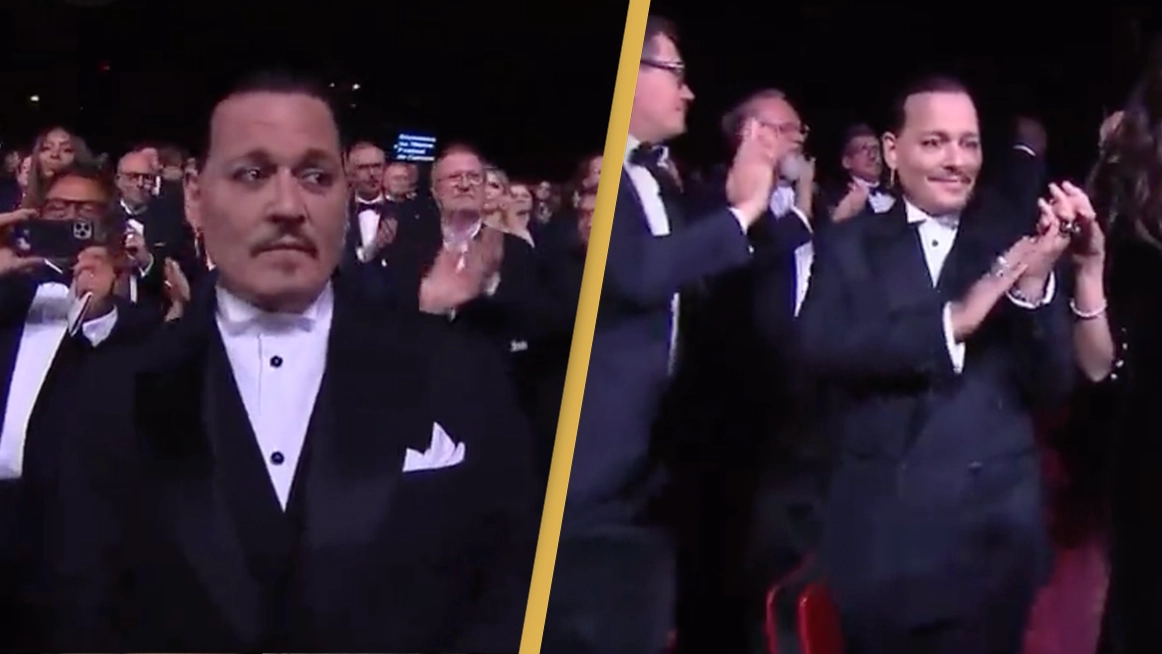 Johnny Depp gets a seven-minute standing ovation at Cannes Film Festival for his new movie