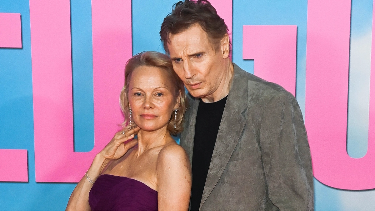 Liam Neeson reveals wild reaction intimacy coordinator had to his and Pamela Anderson’s ‘too hot’ sex scenes