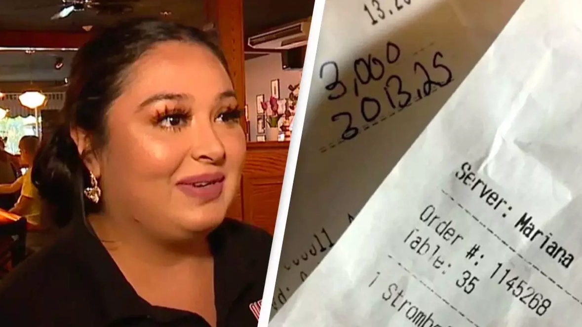 Restaurant wants to sue customer for $3,000 waitress tip