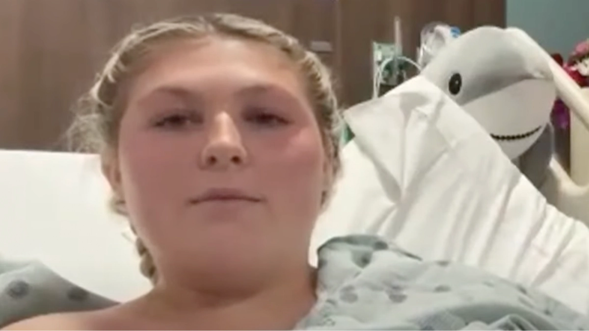 Women on vacation attacked by shark as terrified onlookers screamed her foot was 'shredded'