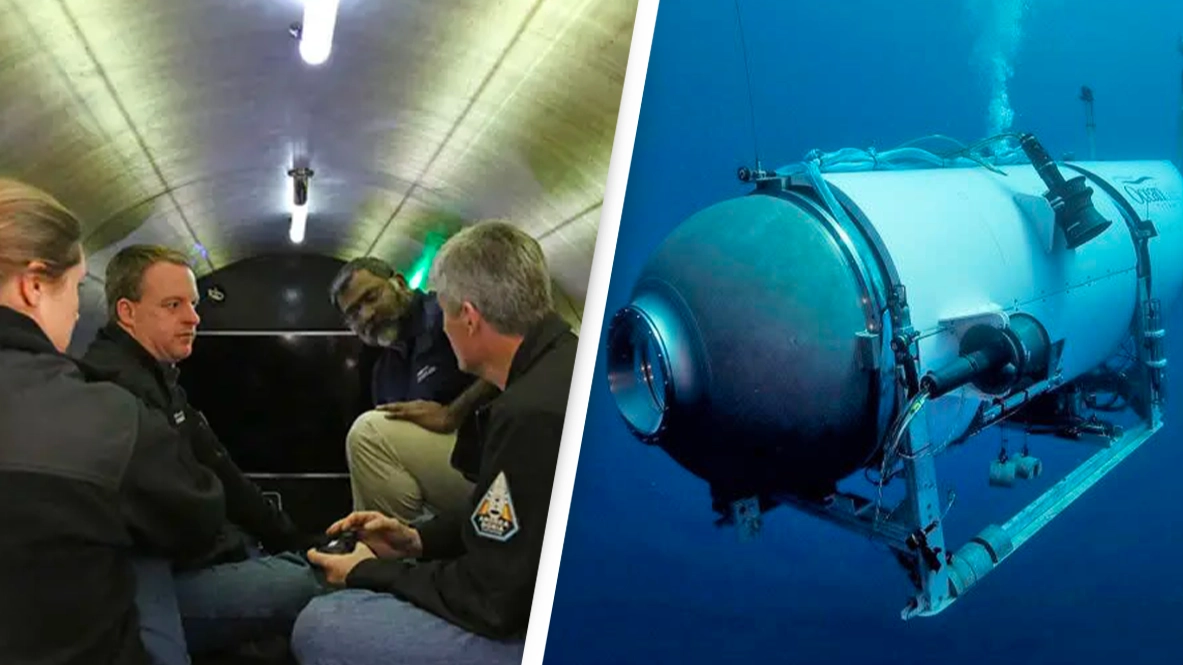 Passengers stuck in Titanic sub have no way out of vessel unless they're found