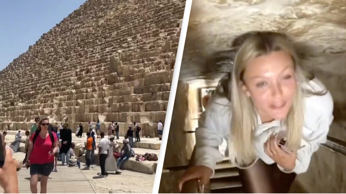 Video showing reality of Egypt pyramids may put a lot of people off visiting