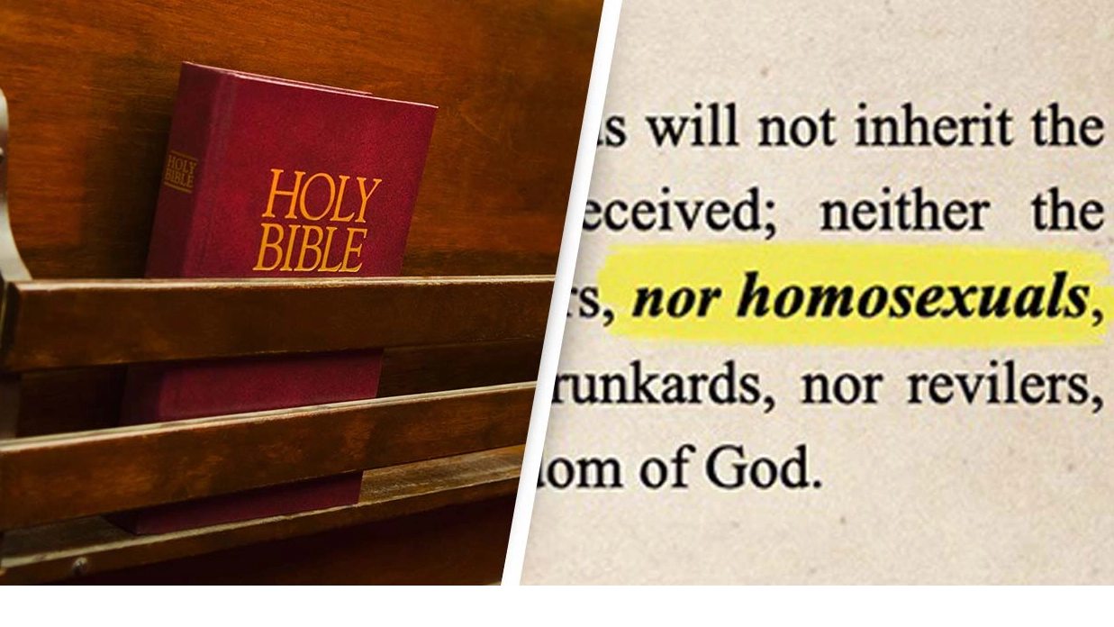 How The Word ‘Homosexual’ Ended Up In The Bible