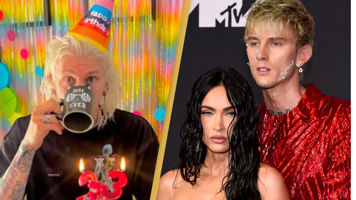 Megan Fox gifted a weird dessert to Machine Gun Kelly for his birthday
